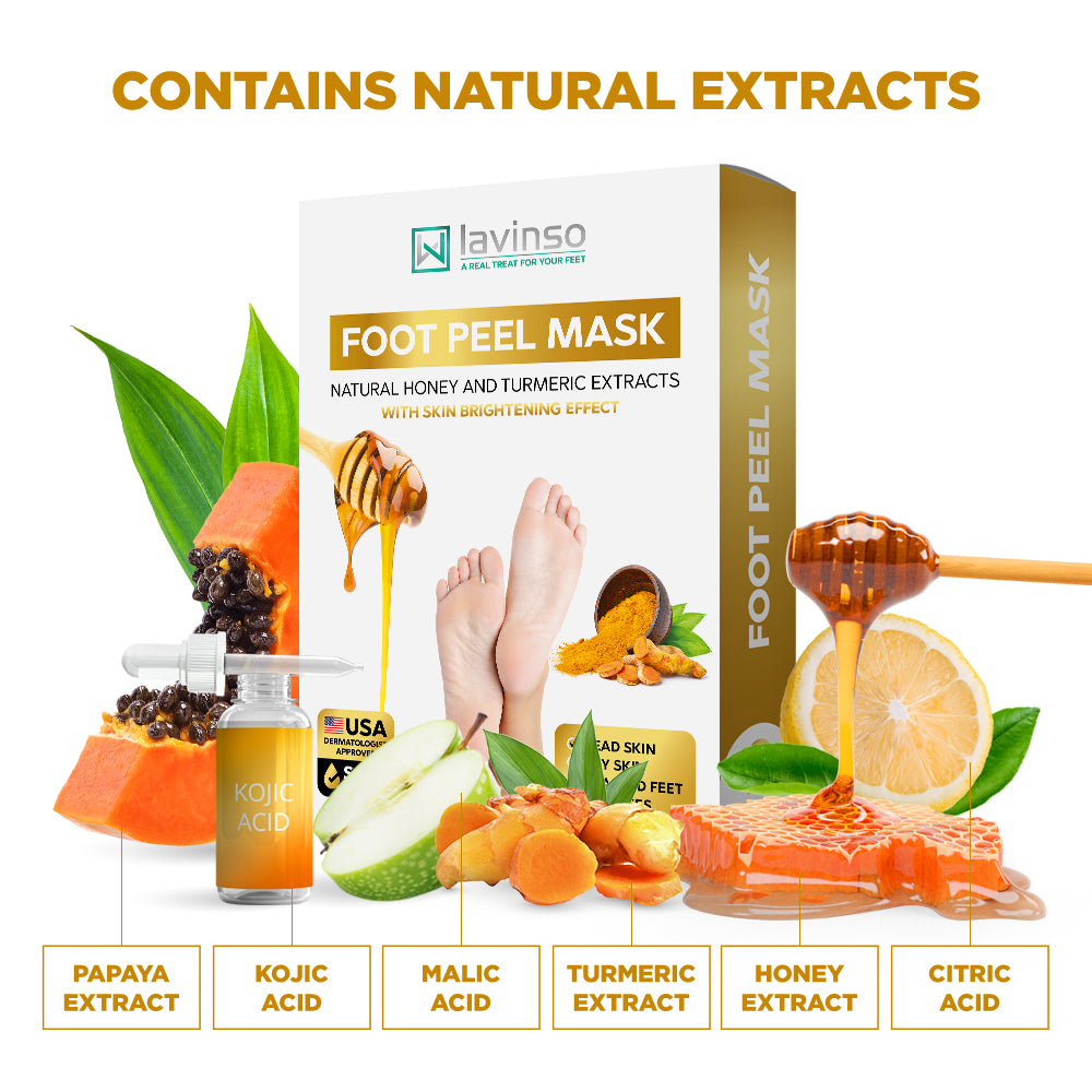 Lavinso Honey and Turmeric Exfoliation Peeling Mask