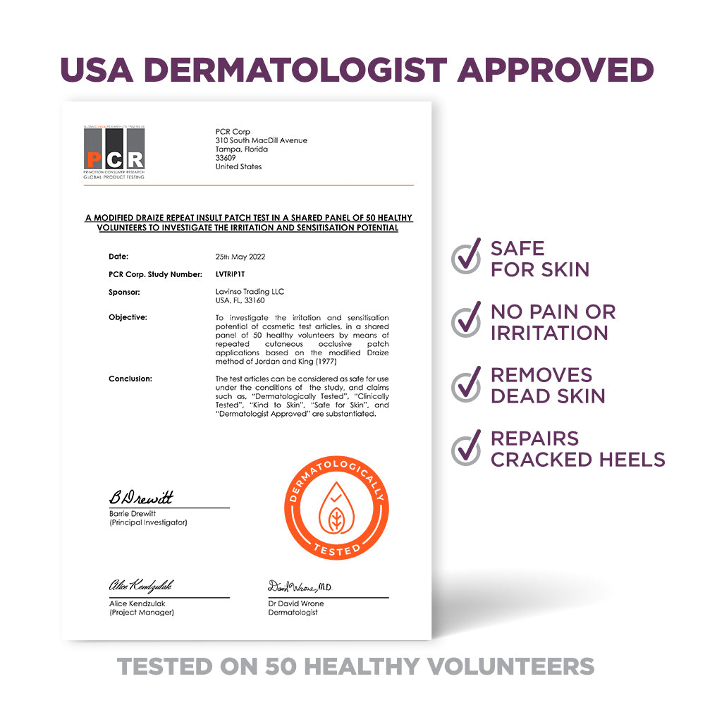 Lavinso Lavender Foot Peel Mask