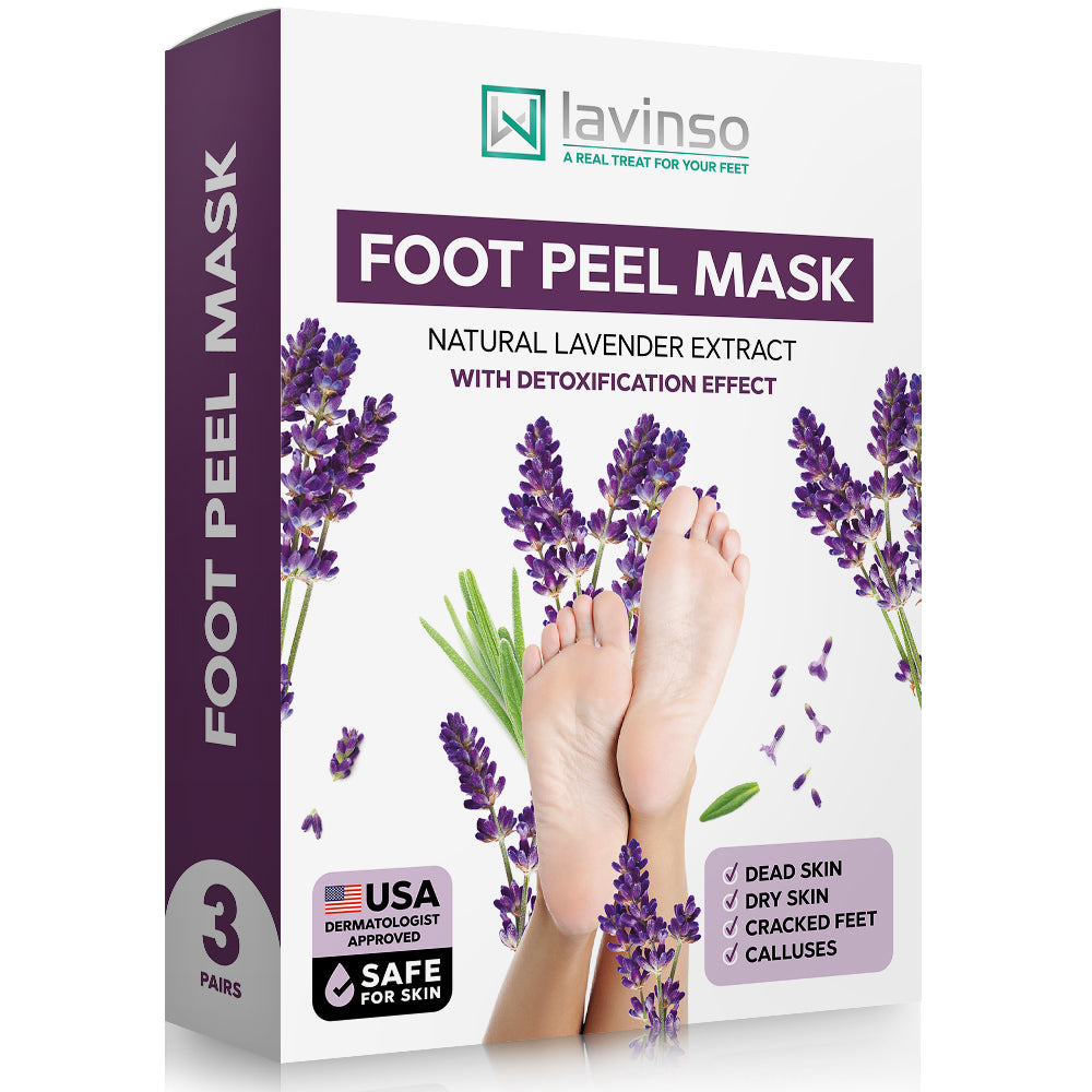 Foot Peel Mask (2 Pairs) - Foot Mask for Baby soft skin - Remove Dead Skin